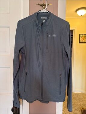 NOBULL Men's Lightweight Full-Zip Jacket in Slate